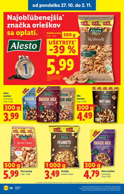 Leták Lidl
		  platný do 2.11.2025 - strana 30