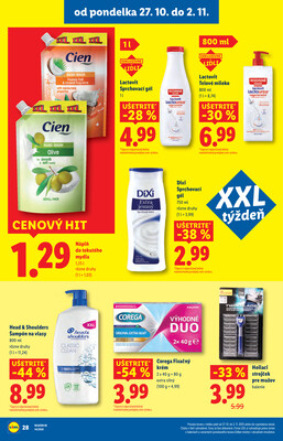 Leták Lidl
		  platný do 2.11.2025 - strana 32