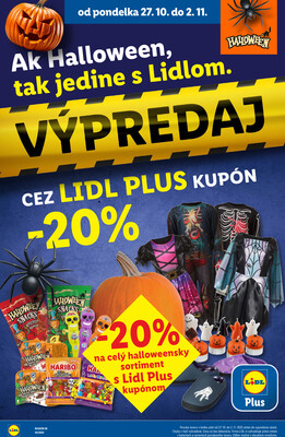 Leták Lidl
		  platný do 2.11.2025 - strana 34