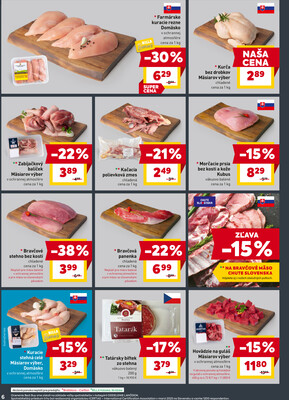 Leták Billa
		  platný do 4.11.2025 - strana 6