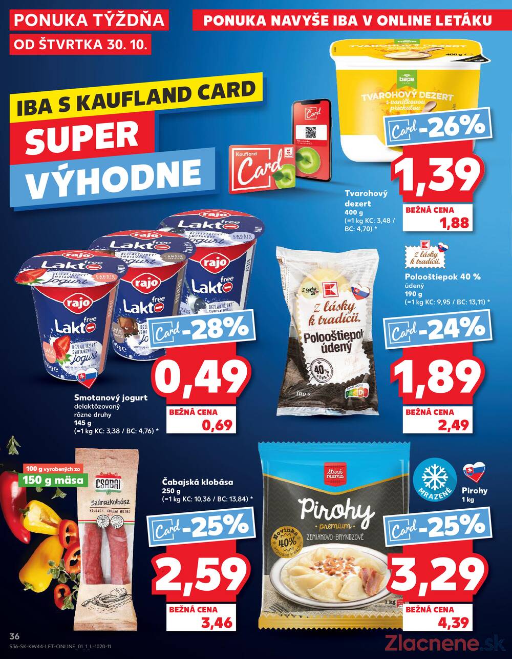 Leták Kaufland - Kaufland 30.10. - 5.11. - Kaufland Michalovce - strana 36 Leták Kaufland - Kaufland 30.10. - 5.11. - Kaufland Michalovce - strana 36