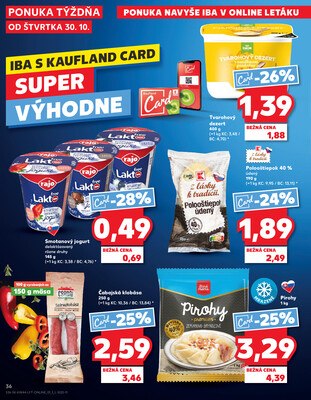 Kaufland 30.10. - 5.11. - Kaufland Michalovce