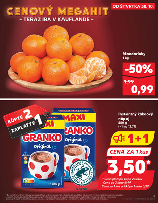 Kaufland 30.10. - 5.11. - Kaufland Humenné