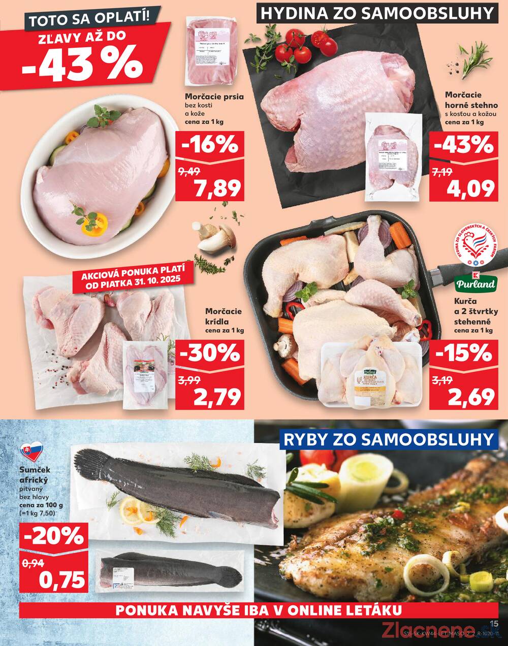 Leták Kaufland - Kaufland 30.10. - 5.11. - Kaufland Bardejov - strana 15 Leták Kaufland - Kaufland 30.10. - 5.11. - Kaufland Bardejov - strana 15