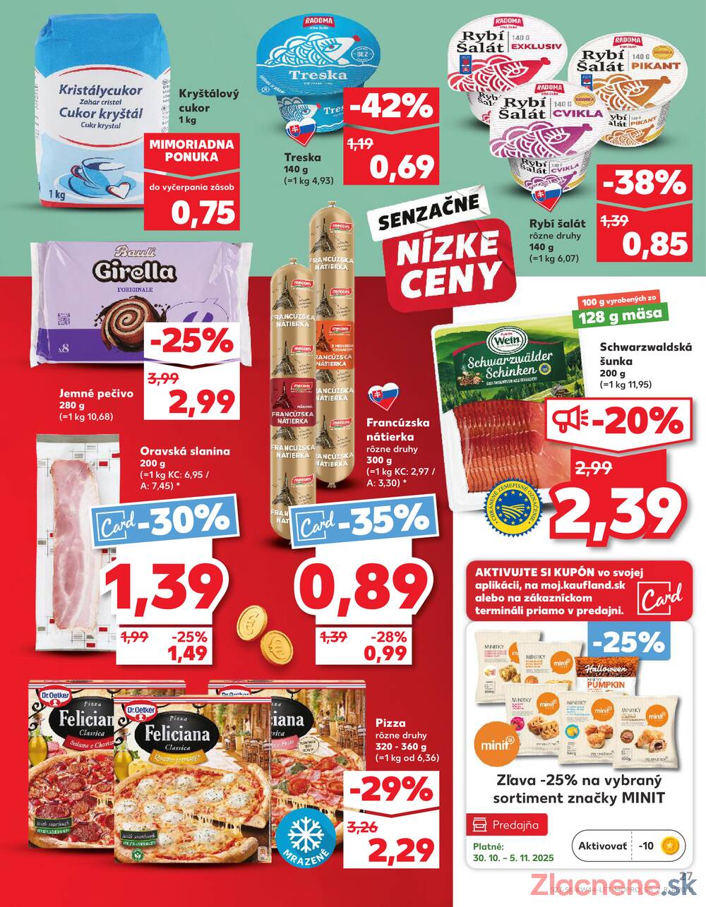 Leták Kaufland - Kaufland 30.10. - 5.11. - Kaufland Poprad - Jiřího Wolkera - strana 27 Leták Kaufland - Kaufland 30.10. - 5.11. - Kaufland Poprad - Jiřího Wolkera - strana 27