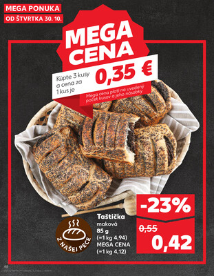 Kaufland 30.10. - 5.11. - Kaufland Poprad - Jiřího Wolkera