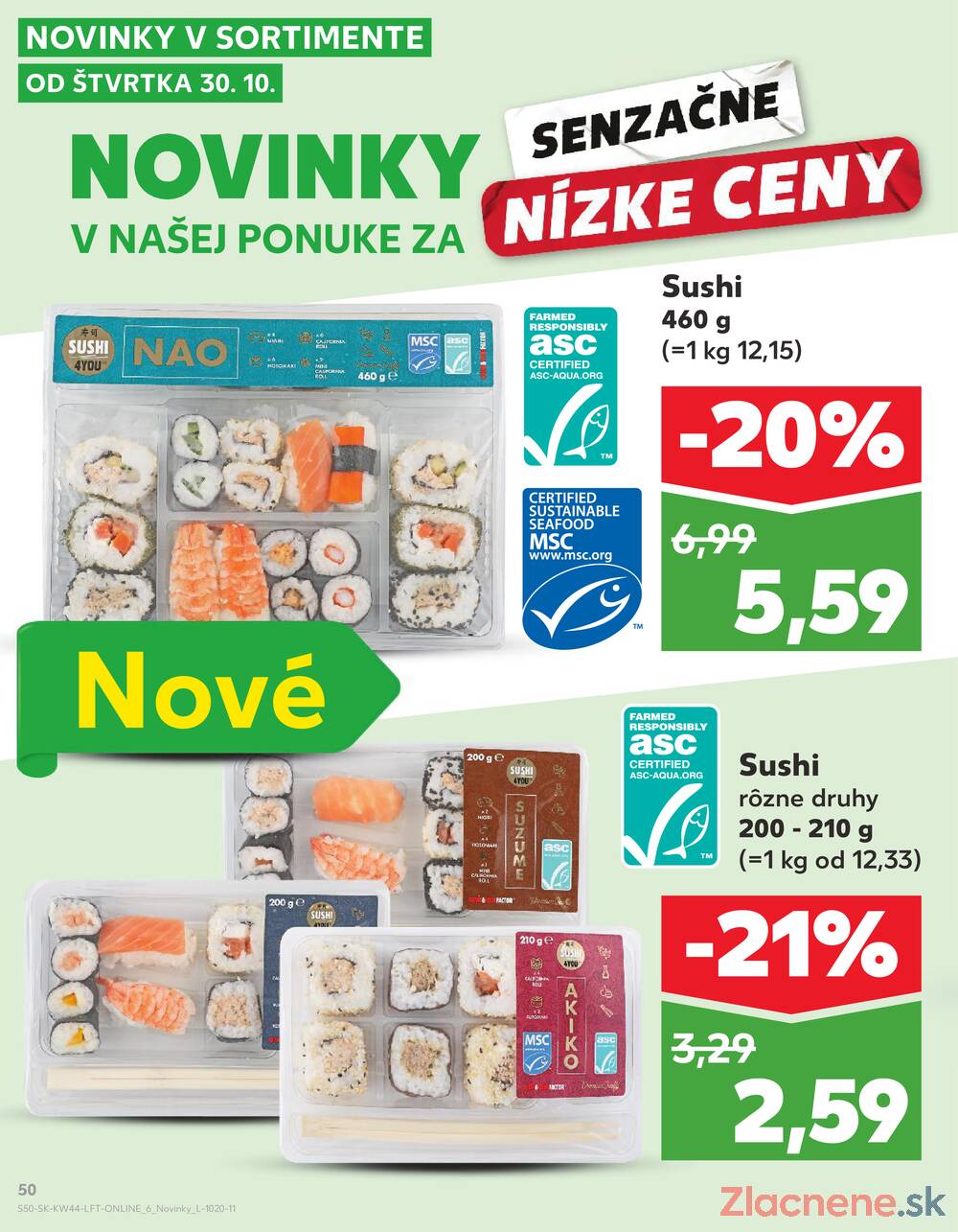 Leták Kaufland
		  platný do 5.11.2025 - strana 50