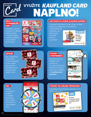 Leták Kaufland
		  platný do 5.11.2025 - strana 38