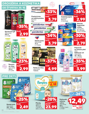 Leták Kaufland
		  platný do 5.11.2025 - strana 54