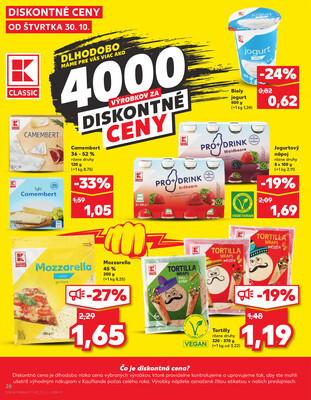 Kaufland 30.10. - 5.11. - Kaufland Zlaté Moravce