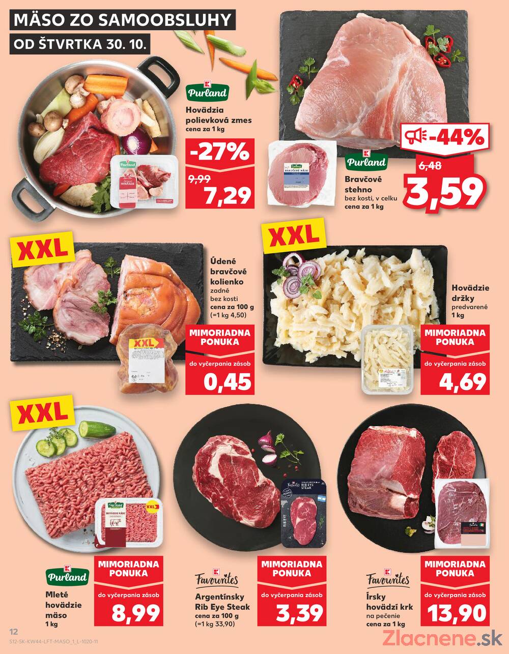 Leták Kaufland - Kaufland 30.10. - 5.11. - Kaufland Topoľčany - strana 12 Leták Kaufland - Kaufland 30.10. - 5.11. - Kaufland Topoľčany - strana 12