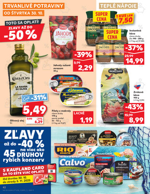 Kaufland 30.10. - 5.11. - Kaufland Topoľčany