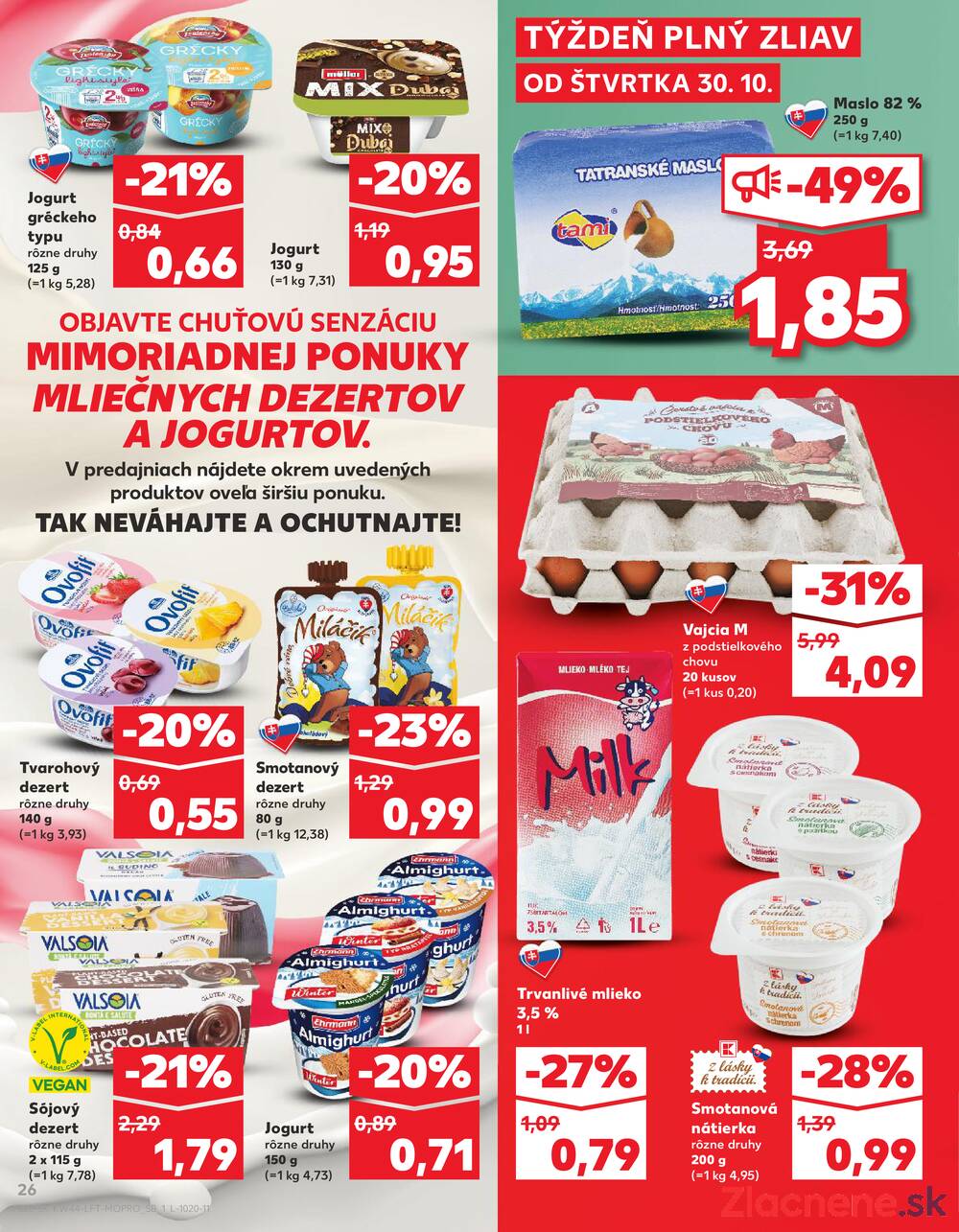 Leták Kaufland - Kaufland 30.10. - 5.11. - Kaufland Trnava - Trstínska cesta - strana 26