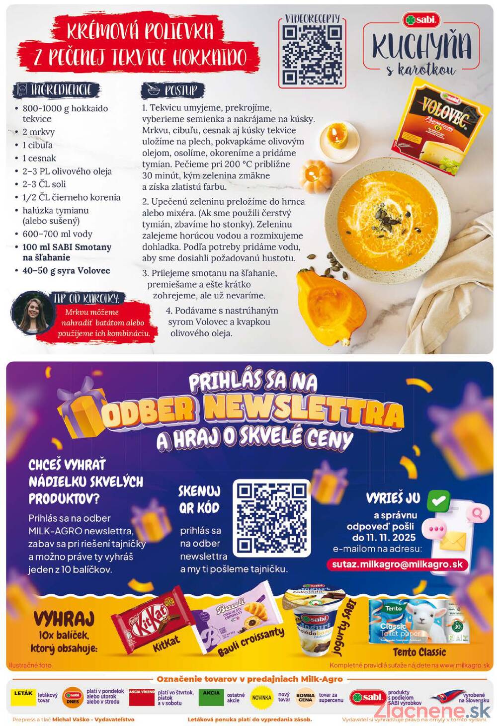 Leták MILK - AGRO
		  platný do 11.11.2025 - strana 2