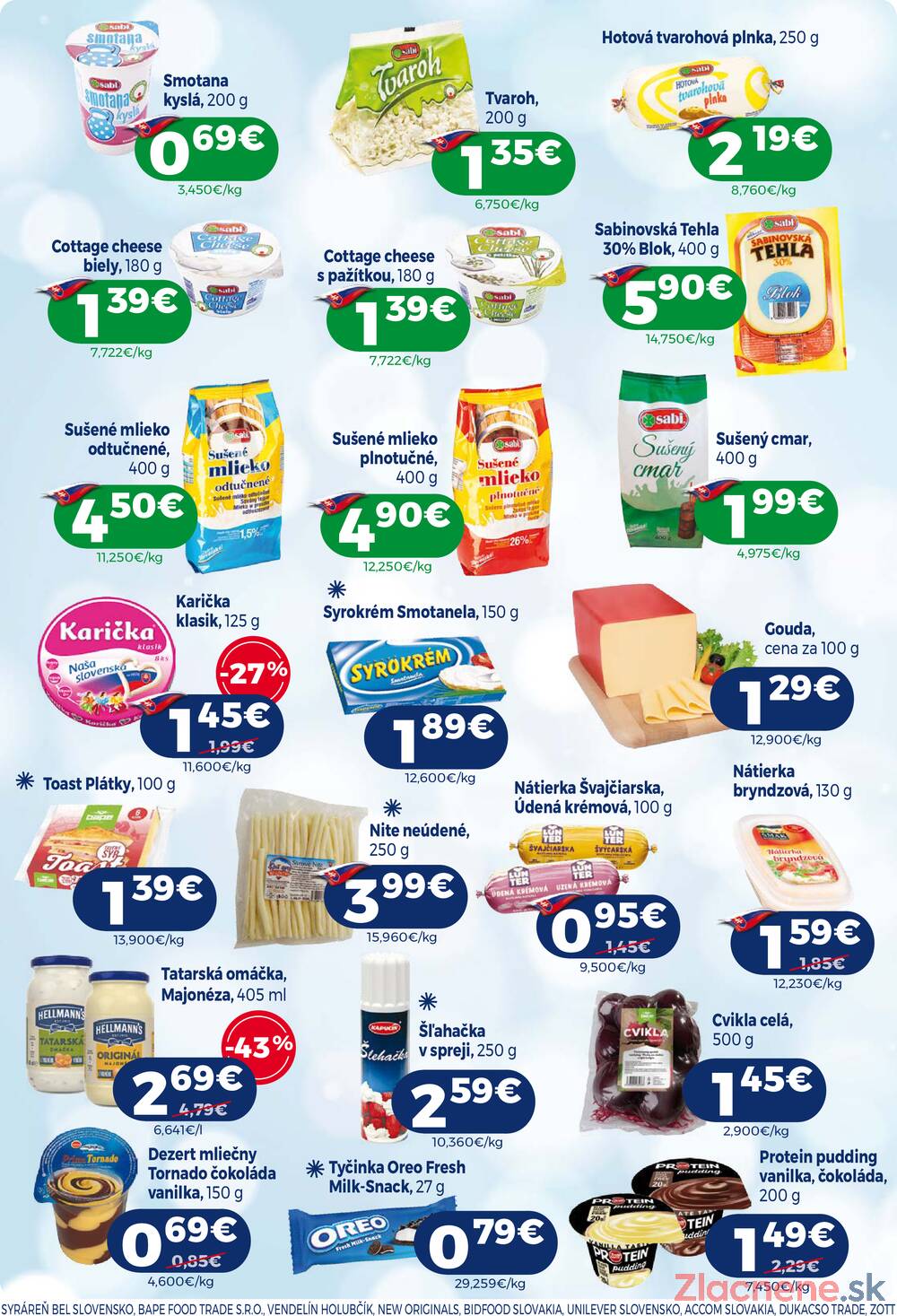 Leták MILK - AGRO
		  platný do 11.11.2025 - strana 4