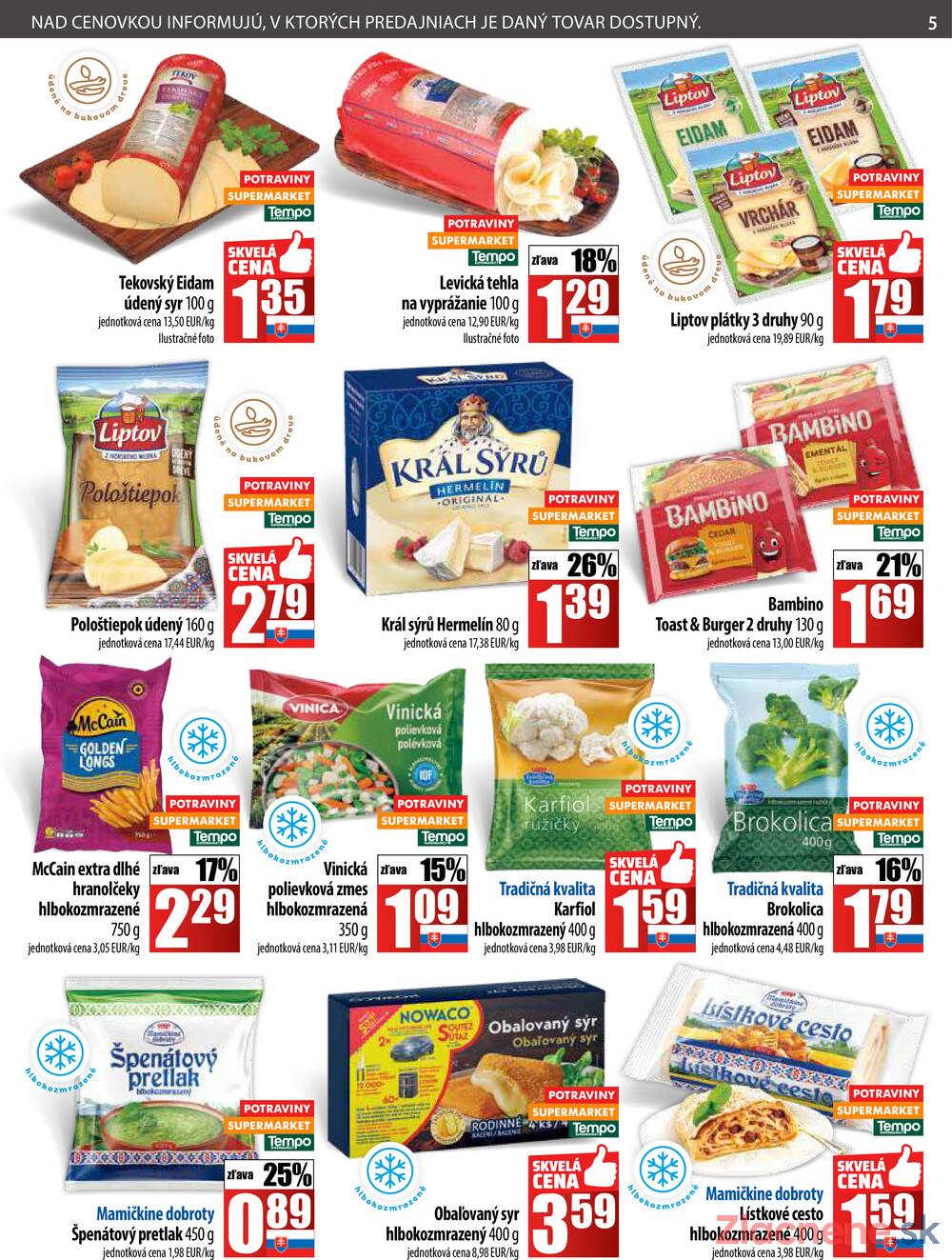 Leták COOP Jednota Slovensko
		  platný do 5.11.2025 - strana 5