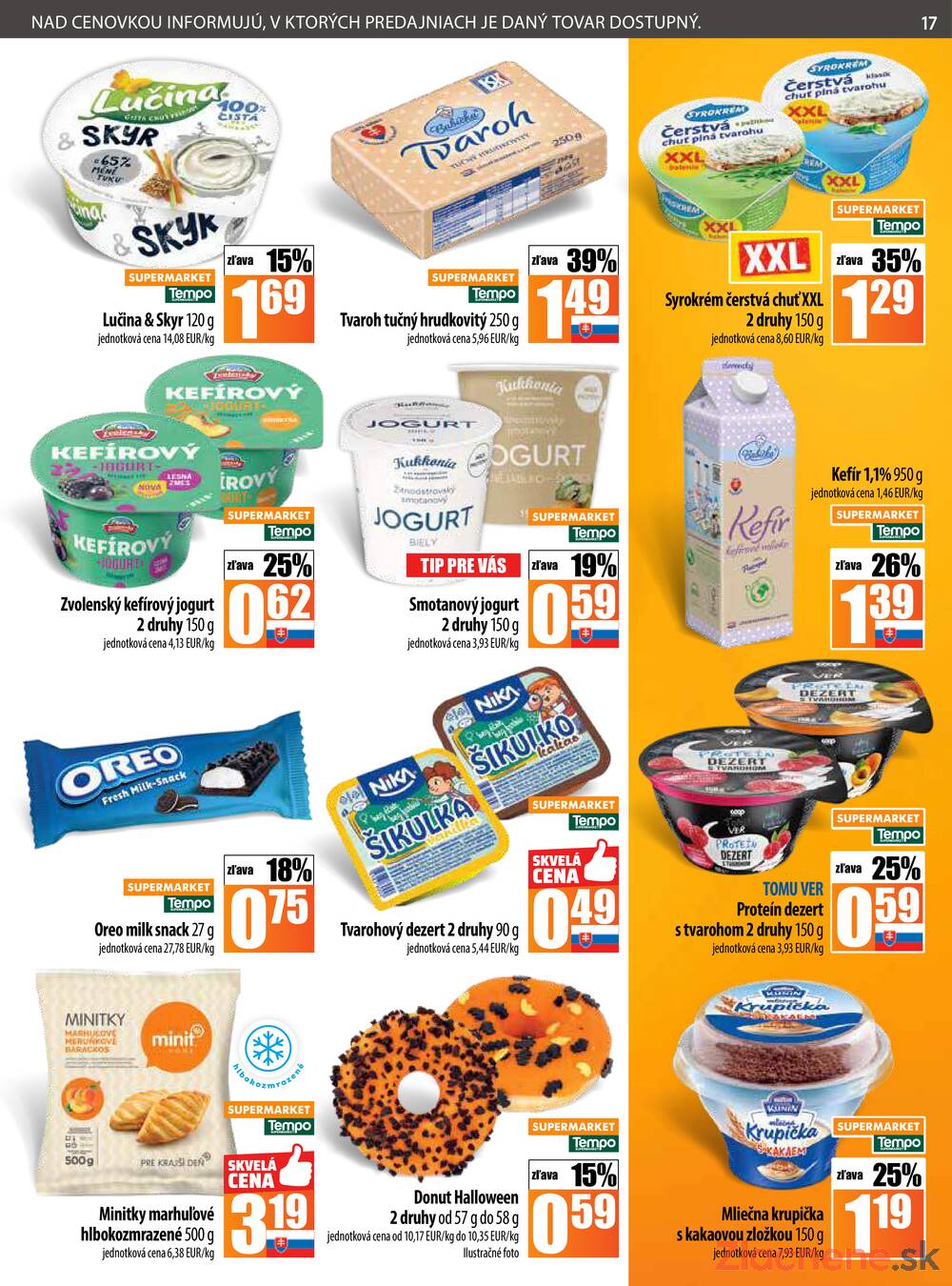 Leták COOP Jednota Slovensko
		  platný do 5.11.2025 - strana 17