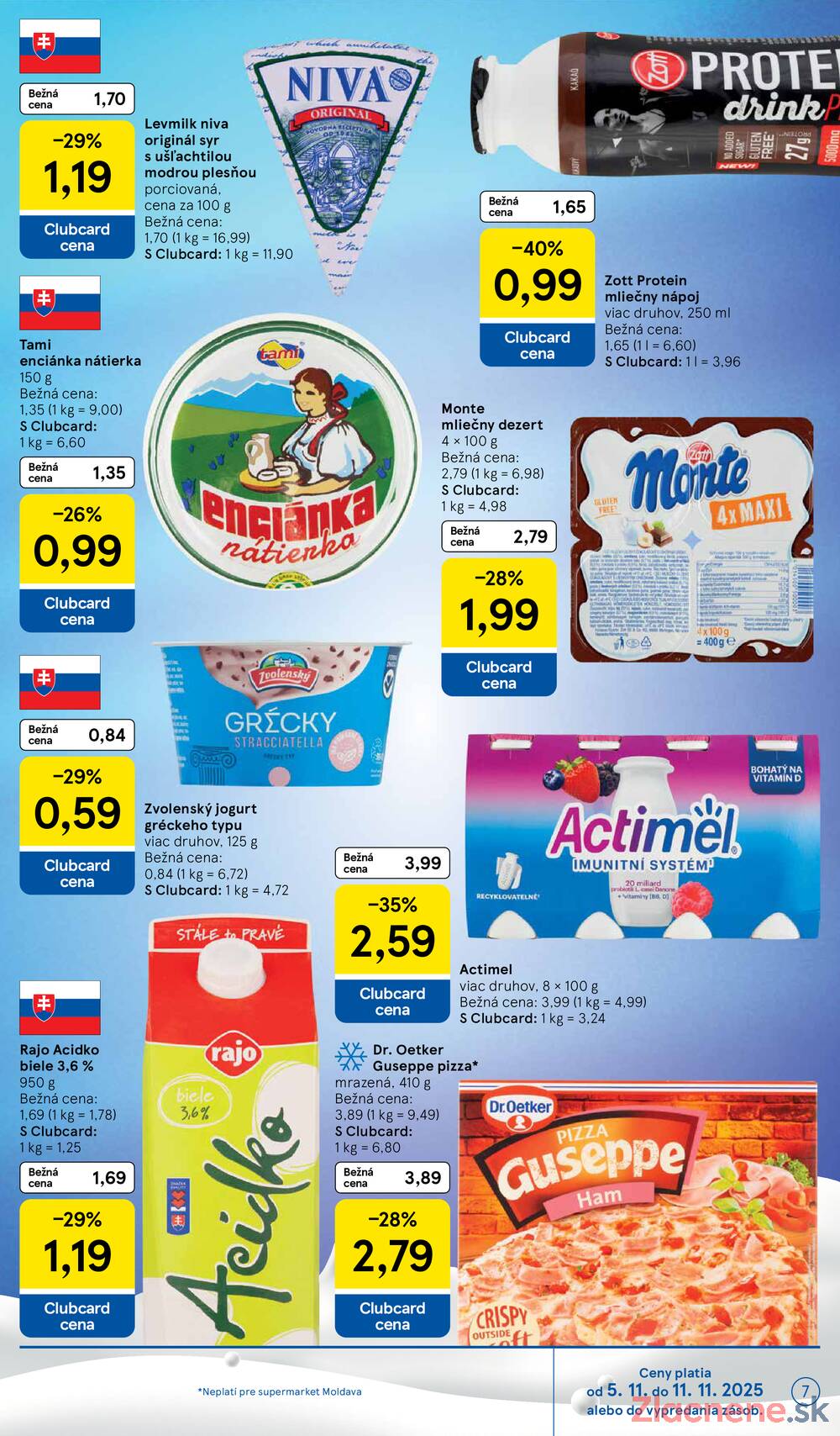 Leták Tesco - Tesco supermarkety od 5.11. do 11.11.2025 - strana 7 Leták Tesco - Tesco supermarkety od 5.11. do 11.11.2025 - strana 7