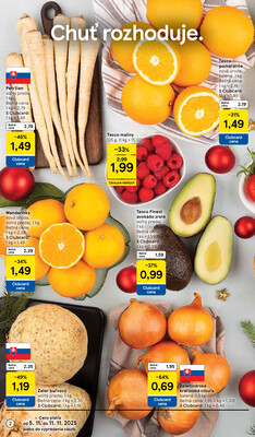 Tesco supermarkety od 5.11. do 11.11.2025