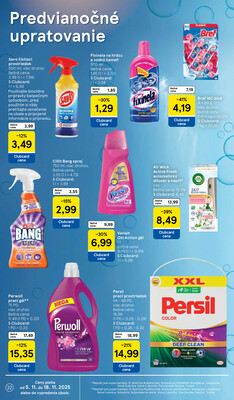 Tesco supermarkety od 5.11. do 11.11.2025