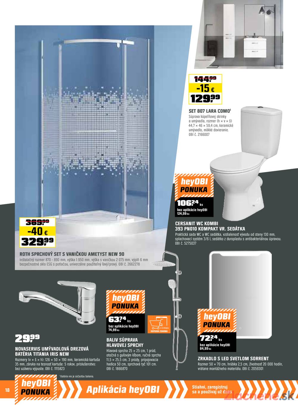Leták OBI
		  platný do 30.11.2025 - strana 18