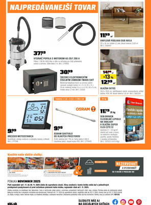 Leták OBI
		  platný do 30.11.2025 - strana 21