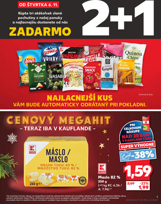 Kaufland 6.11. - 12.11. - Kaufland Púchov