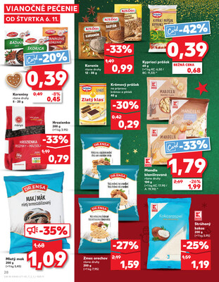 Kaufland 6.11. - 12.11. - Kaufland Púchov