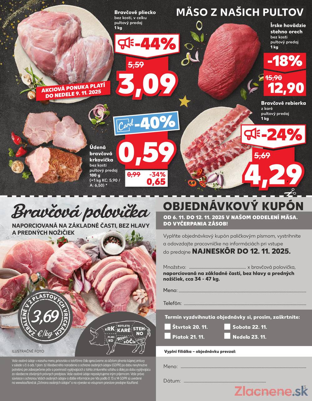 Leták Kaufland - Kaufland 6.11. - 12.11. - Kaufland Poprad - Jiřího Wolkera - strana 13 Leták Kaufland - Kaufland 6.11. - 12.11. - Kaufland Poprad - Jiřího Wolkera - strana 13