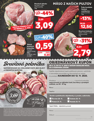 Kaufland 6.11. - 12.11. - Kaufland Bratislava - Rača