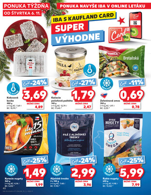 Kaufland 6.11. - 12.11. - Kaufland Bratislava - Rača
