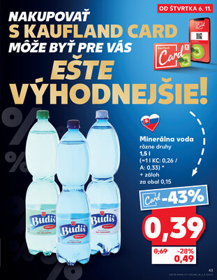 Kaufland 6.11. - 12.11. - Kaufland Bratislava - Rača