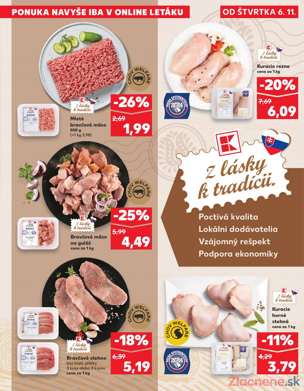Leták Kaufland - Kaufland 6.11. - 12.11. - Kaufland Košice - OC Galéria - strana 17 Leták Kaufland - Kaufland 6.11. - 12.11. - Kaufland Košice - OC Galéria - strana 17
