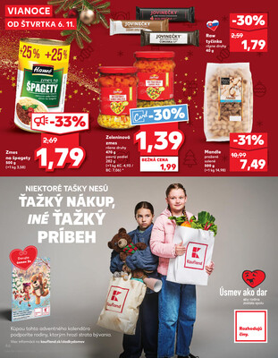 Kaufland 6.11. - 12.11. - Kaufland Šamorín-Mliečno - Krajinská cesta