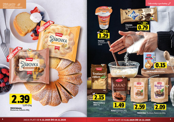 Leták Fresh
platný do 19.11.2025 - strana 5