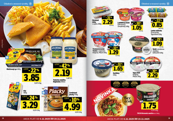 Leták Fresh
platný do 19.11.2025 - strana 10