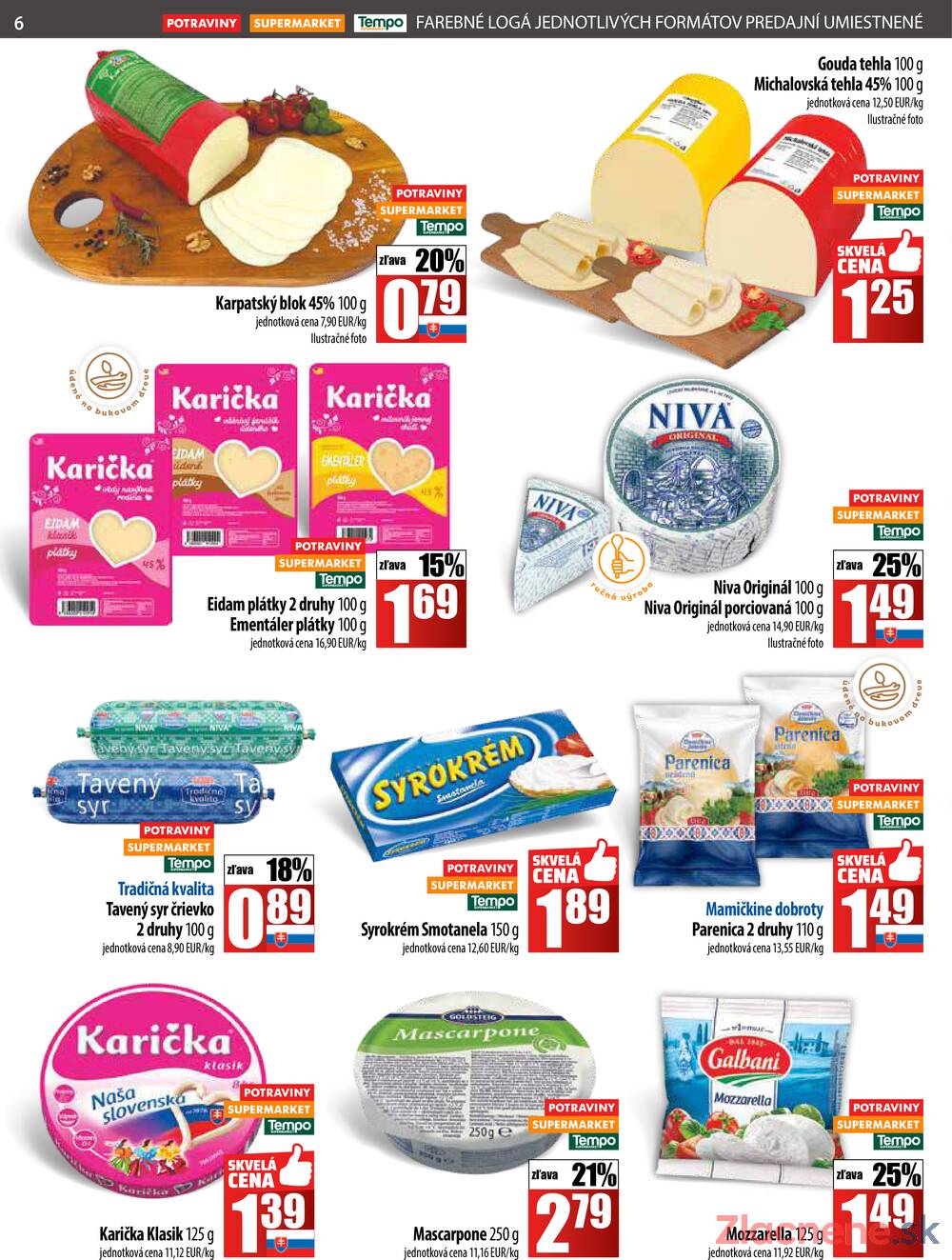 Leták COOP Jednota Slovensko
platný do 12.11.2025 - strana 6