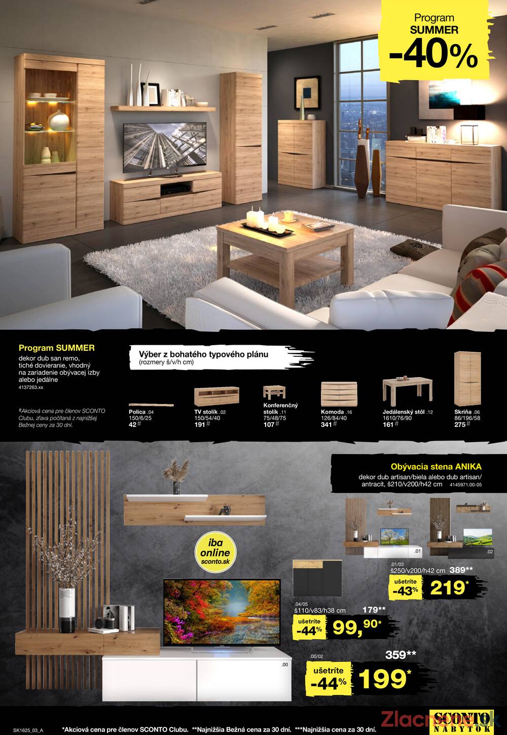 Leták SCONTO nábytok
platný do 4.12.2025 - strana 3