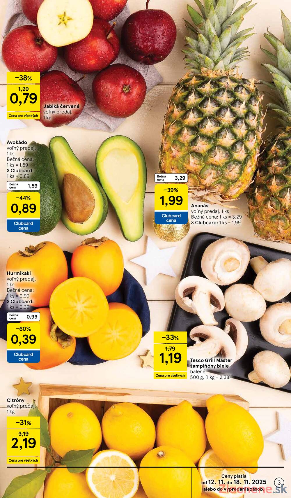 Leták Tesco
platný do 18.11.2025 - strana 3