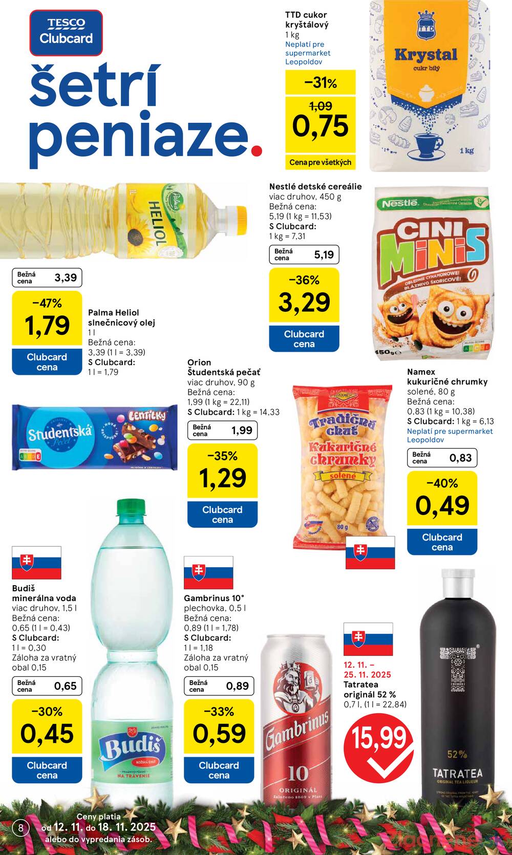 Leták Tesco - Tesco supermarkety od 12.11. do 18.11.2025 - strana 8