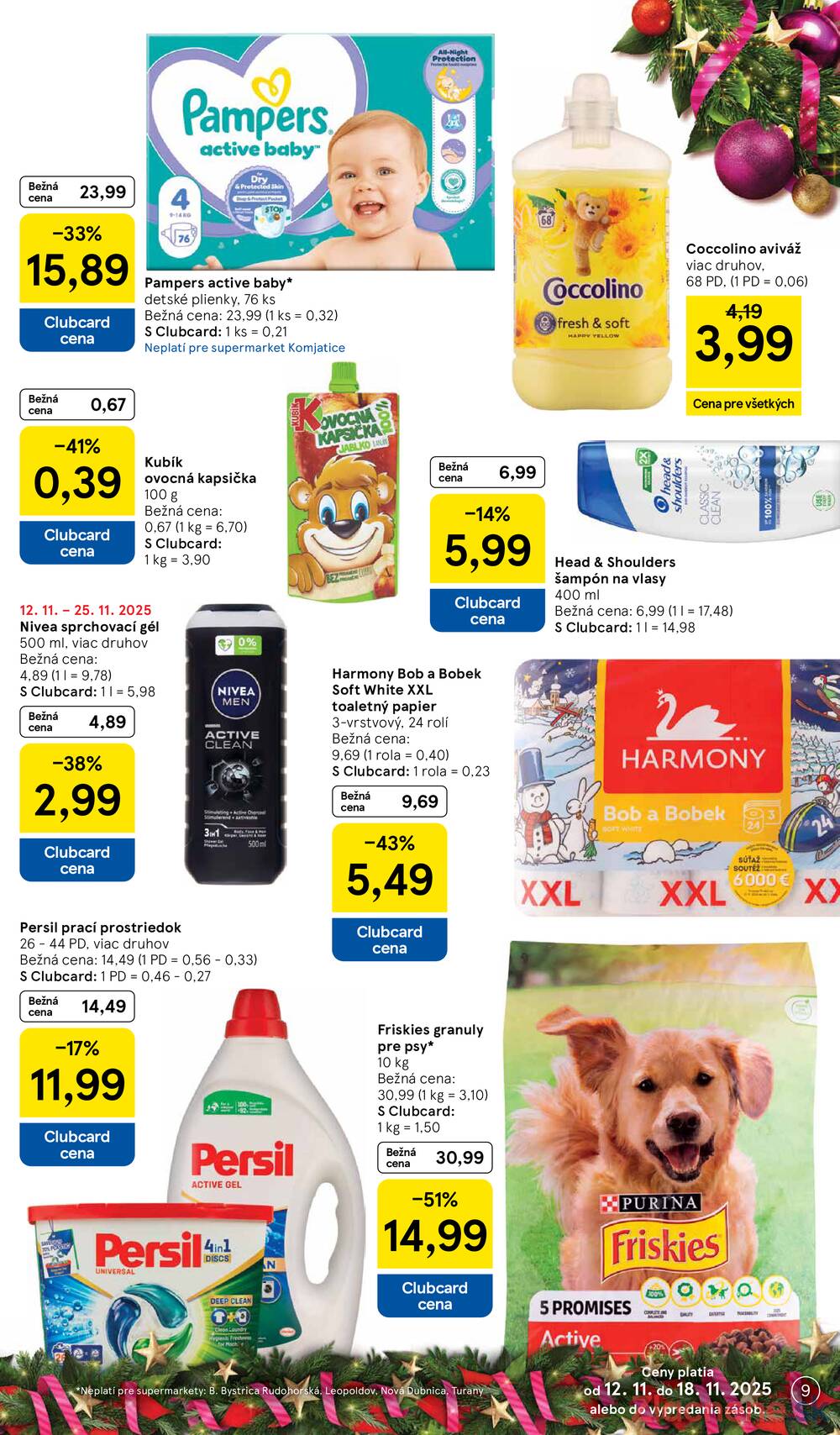 Leták Tesco - Tesco supermarkety od 12.11. do 18.11.2025 - strana 9