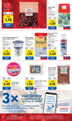 Tesco supermarkety od 12.11. do 18.11.2025