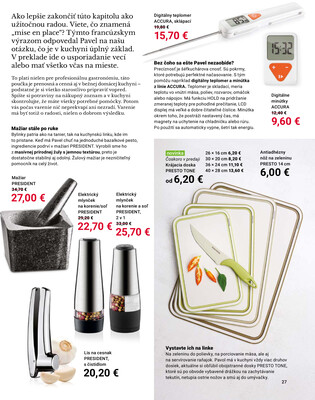 Leták Tescoma
platný do 31.1.2026 - strana 27