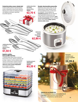 Leták Tescoma
platný do 31.1.2026 - strana 55