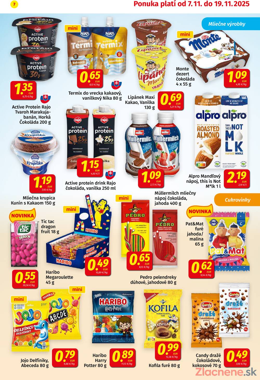 Leták KORUNA
		  platný do 19.11.2025 - strana 7