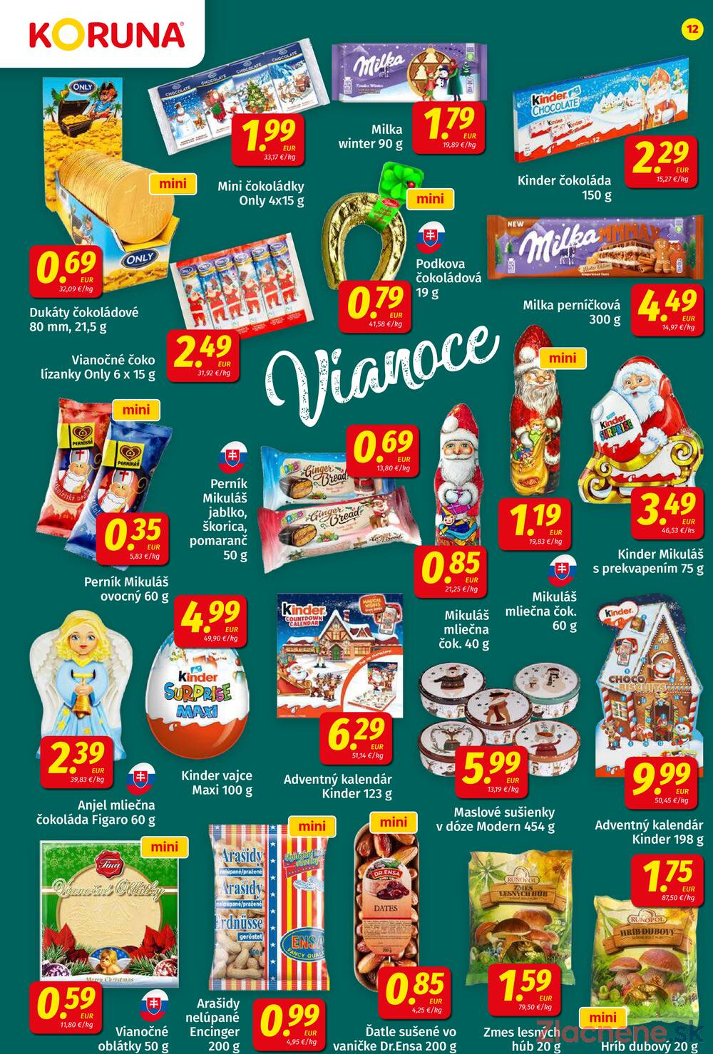 Leták KORUNA
		  platný do 19.11.2025 - strana 12