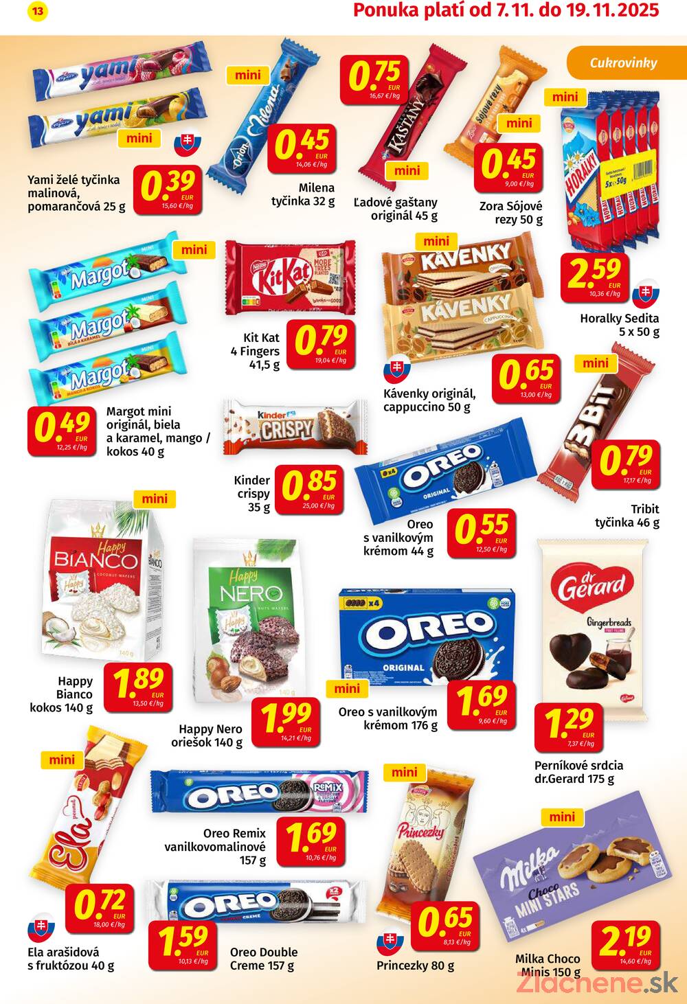 Leták KORUNA
		  platný do 19.11.2025 - strana 13