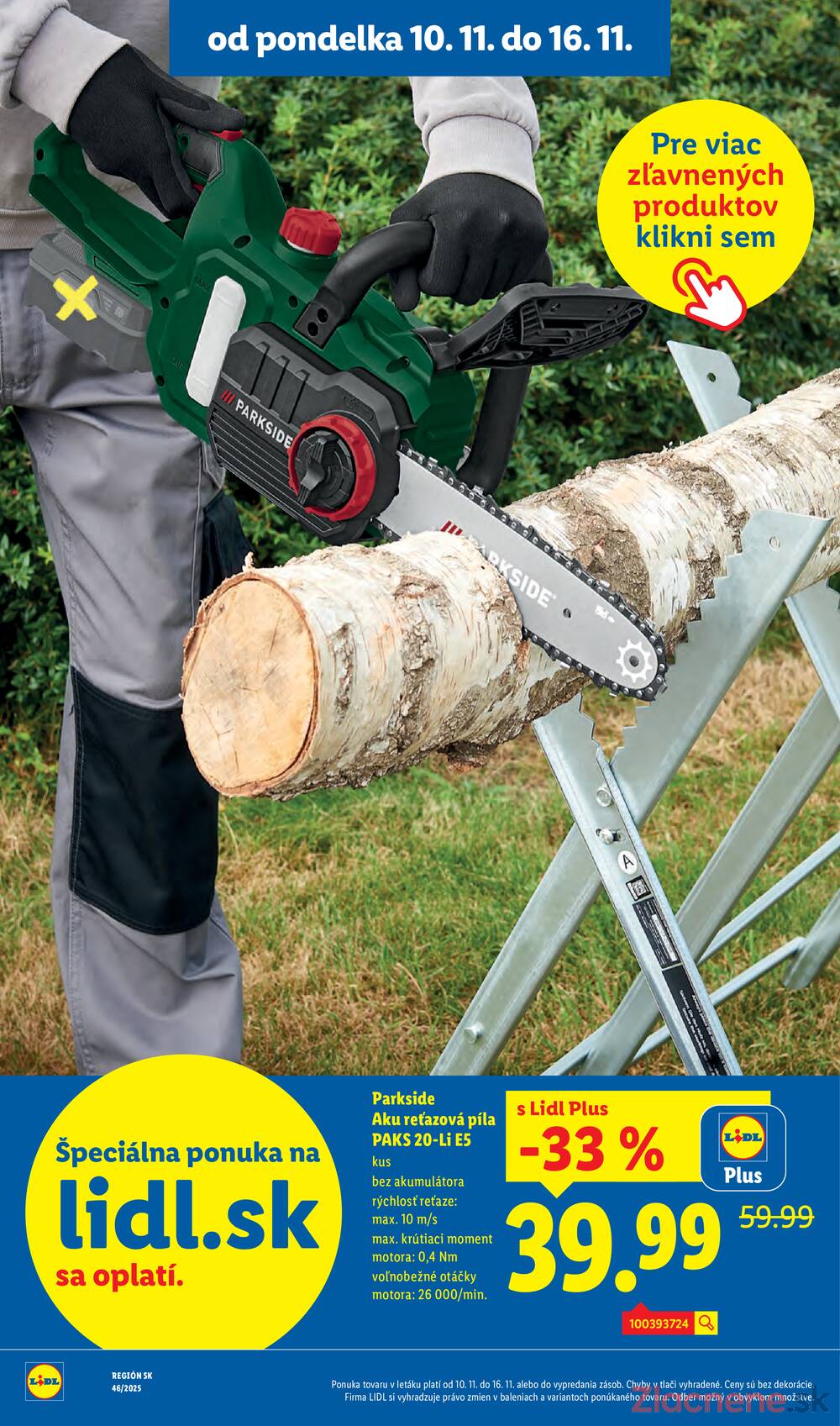 Leták Lidl
platný do 16.11.2025 - strana 64