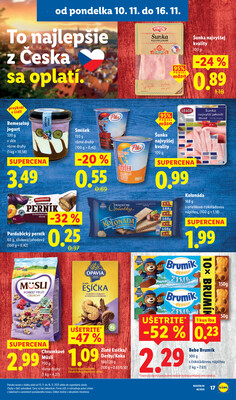 Leták Lidl
platný do 16.11.2025 - strana 24
