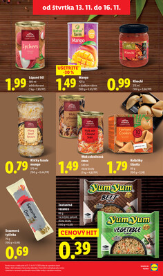 Leták Lidl
platný do 16.11.2025 - strana 85